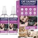 Cat Calming Pheromone Spray Kit Feline Calm Pheromones Vet Recommended Drug-Free Anxiety Relief for Multi-Cat Homes,Stops Scratching & Urine Marking,60-Day Supply | Drug-Free (2)