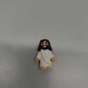 Bememo 100 Pcs Jesus Toys Original Design Mini Rubber Little Jesus Figurine to Hide and Seek Religious Party Favors Sunday School Craft Baptism Gifts for Easter Egg Stuffers(Multicolor)