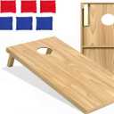 Cornhole Board Set&Toy Corn Hole Game Set for Adults/Kids