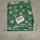 XCHI Green Shamrocks St. Patrick's Day Tablecloth Rectangle Table Cloth Washable Table Covers for Indoor Dining Home Party Decorations 60x120 Inch