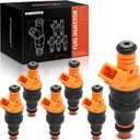 A-Premium Fuel Injectors Set of 6 Compatible with Dodge Grand Caravan, Caravan, Daytona, Dynasty, Shadow, Spirit & Chrysler Daytona, Grand Voyager, LeBaron, Voyager & Plymouth Acclaim, Voyager, 3.0L