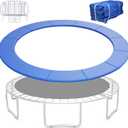 Trampoline Spring Cover, 14 FT Trampoline Pad Replacement, Waterproof & UV-Resistant Safety Pad with Durable Foam Padding for Outdoor Use