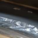 Back Seat Extender for Dogs, Hard Bottom Dog Car Seat Cover for Truck Back Seat, Dog Hammock for Car, Upgraded PU Leather Material, Larger Space, Holds 400lbs (XL, Black+Orange)