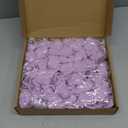 IPOPU 100Pcs Artificial Foam Roses Flowers Heads, 3in Stemless Lilac Foam Fake Flowers Bulk for Crafts, Wall Decorations, DIY Wedding Receptions, Bridal Shower, Faux Bouquets, Party Home Decor(Lilac)