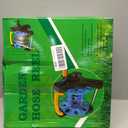 Garden Hose Reel Cart, Manual Water Hose Reel with Hose Guide