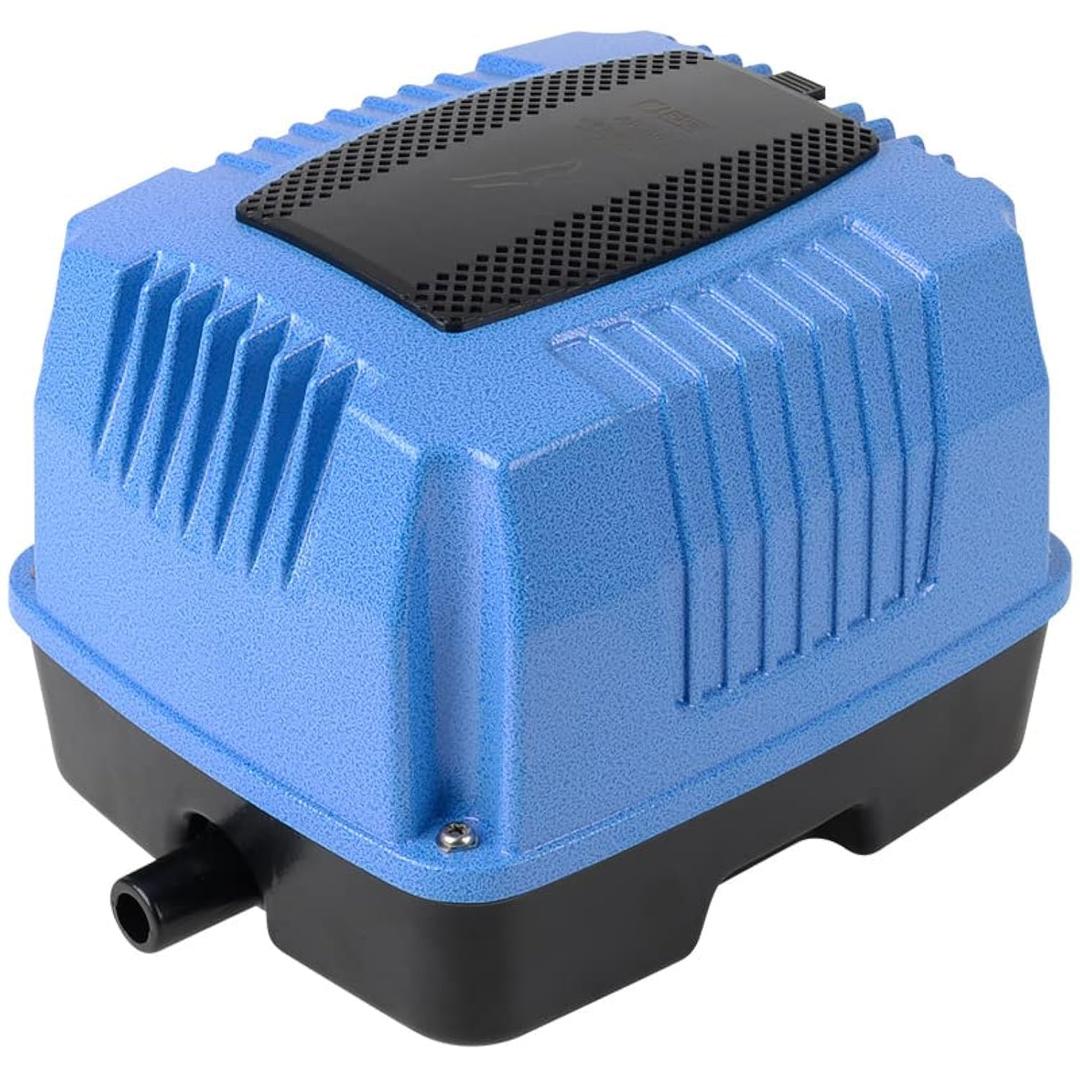 Aquarium Air Pump Kits, Adjustable Quiet Aerator 160GPH/260GPH/395GPH with Airstone Valve Tube