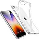 ESR for iPhone SE Case 2022/2020/3rd/2rd,for iPhone 8/7 Case, Thin Soft TPU Transparent Protective Cover, Yellowing Resistant, Zero Series, Clear