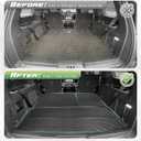 Cartist Trunk Mat & Backrest Mat for Ford Expedition Max/Lincoln Navigator L 2018-2024, All Weather Rear Seat Back Cover Cargo Mat for 18-24 Expedition Max/Navigator L Accessories (Only for Max & L)