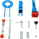 BLACKHORSE-RACING Fender Roller Tool Lip Rolling Reforming Extending Tools Auto Body Light Truck Lip Wheel Arch Roller Flaring Former Heavy Duty for Automobile Maintenance Blue