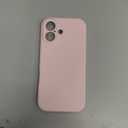 Vooii Magnetic for iPhone 17 Case, Compatible with Magsafe (Premium Liquid Silicone) (Integrated Camera Control Button) Full Body Protective Anti-Scratch Microfiber Lining 6.3", Chalk Pink