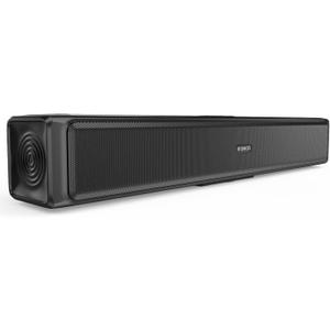 Sound Bars for Smart TV, 20 Inches Home Audio Soundbar Speakers, 40W Bluetooth Surround Sound System with HDMI-ARC/AUX/Optical Input and Sub Out for TV, PC and Projector