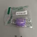 Puroma 1 Pack Combination Lock for Locker 4 Digit Outdoor Waterproof Padlock for School, Gym, Sports, Fence, Toolbox, Gate, Case, Outdoor, Hasp Storage (Purple)