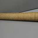 24" Width Natural Cane Webbing 5Feet, Rattan Webbing Roll for Caning Projects, Woven Open Mesh Cane for Furniture, Chair, Cabinet, Ceiling, Bed