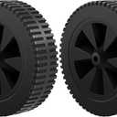 463344015 G437-0037-W1 7 Inch Wheels Replacement Parts for Charbroil Grill Wheels 463436215 463370516 463341918 Plastic Wheels Charbroil Grill Accessories BBQ Wheels 2pcs
