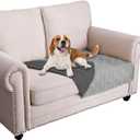 Ameritex Waterproof Dog Bed Cover Pet Blanket for Furniture Bed Couch Sofa Reversible (30x53 Inch (Pack of 1), Grey+dark Grey)