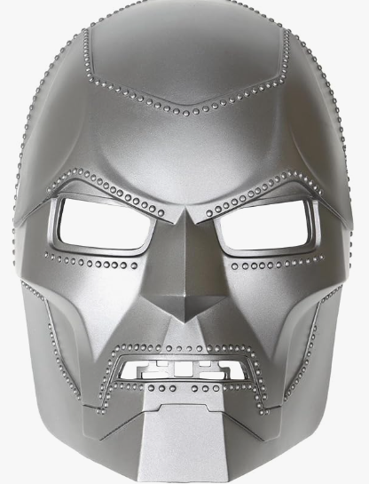 Dr Doom Mask, Mf Doom,Grim Robot Mask, Demon and Scary Halloween Demon, Gorgeous Cosplay Party Props, Terrifying Zombie Face Costumes (plastic)