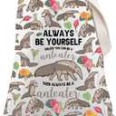 PLITI Anteater Lover Gift Always Be Yourself Unless You Can Be A Anteater Tote Bag For Wildlife Animal Lover