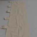 Loft Living Winmate Insulated Cotton Tab Top Valance 40" x 15" in Natural
