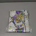 XCHI Beads Masks Iris Fleur De Lis Mardi Gras Tablecloth Rectangle Carnival Table Cloth Washable Table Covers for Indoor Dining Home Party Decorations 60x84 Inch