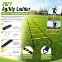 Soccer Goal 12×6, 8×6 and 6×4 FT Soccer Goals for Backyard, 2" Diameter Steel Goal for Kids and Adults Large Soccer Goal Powder Coated Galvanized Steel Post with Soccer Target Net for Training