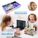 Tooth Fairy Box, Tooth Holders for Kids Keepsake, Tooth Container Box Gift, Tooth Saver PP material for Boy or Girl, Plastic storage containers for household use(2 PCS)