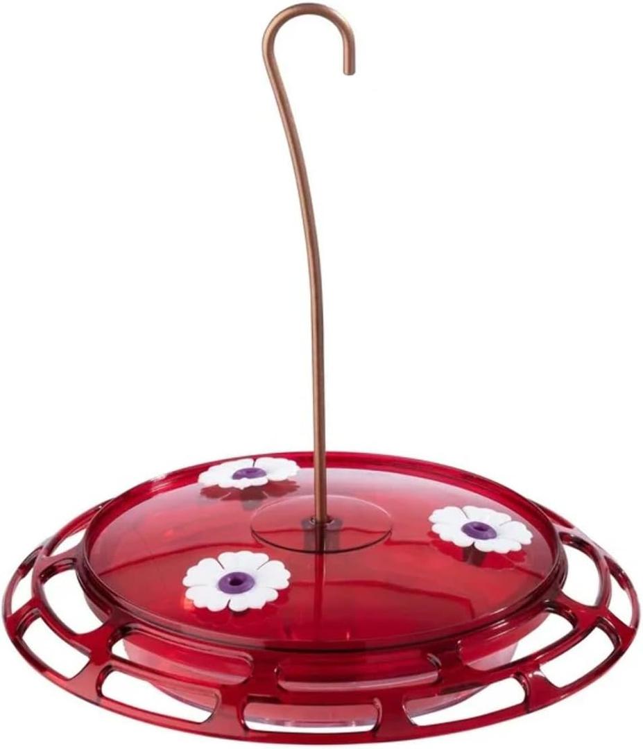 More Birds 30 Classic Brands 3-in-1 Humming Bird Feeder, 6 fl oz , Red