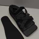 Post Op Shoe, Medical Post Op Recovery Shoe for Post Surgery or Operation Foot Support, Broken Foot or Toe, Fracture or Ulcer with Decompression Insole for Diabetic 1 PC, L, Male Size 10.5-11.5, Female Size 12-13