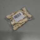 Toyvian 10 Pcs Unfinished Wooden Peg Dolls Rabbit Figures 3.54 Inch Blank Peg Dolls for Kids DIY Crafts Easter Party Decoration