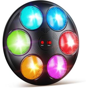 Handheld Light Up Electronic Memory Game for Kids Boys Girls Interactive Sound Car Travel Road Trip Toys Birthday Gifts for Ages 3-12 4-8 6-8 8-12 with Solo Multiplayer (Black)