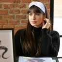Tobeffect Turban Headbands for Women 8 Pack Non Slip Headband Boho Twisted Wide Head Band Womens Cloth Fabric Hair Wraps Accessories Black White Headbands