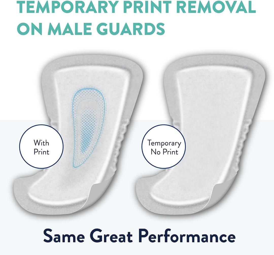 Prevail Daily Male Guards Bladder Control Pad, Incont., 12-1/2 in, 14 ct, Unit Count: 126
