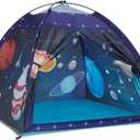 Mnagant Space World Play Tent-Kids Galaxy Dome Playhouse for Boys and Girls Imaginative Play Popup Tent for Kids Indoor/Outdoor Fun,Perfect Kids Gift- 47" x 47" x 43"