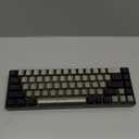 65% Gaming Keyboard, Wired Backlit Mini Keyboard, Ultra-Compact Anti-Ghosting No-Conflict 68 Keys Membrane Gaming Wired Keyboard for PC Laptop Windows Gamer (Grey-Black)