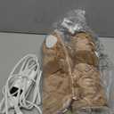 BOB AND BRAD Far Infrared Heating Pad, FSA-HSA Eligible Electric Weighted Heat Pad for Back, Period & Muscle Pain Relief, 6 Heat Settings, Auto-Off & Adjustable Belt, Gift for Women Men, ETL Certified (Brown (Weighted Pro, Deep Infrared Relief) 12"x24")