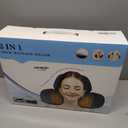 3-in-1 Neck Massager Pillow with Heat Deep Tissue Massage Pillow for Neck Relaxation(Dark Grey)