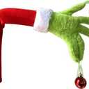 Christmas Elf Body Tree Decorations, Elf Arms for Christmas Tree, Ornaments Xmas Christmas Tree Topper Party Supplies Christmas Decorations Indoors Home