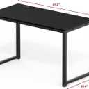 SHW 48-Inch Commercial-Grade Office Computer Desk, Black
