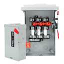 3P 60Amp 110/240V 3 Wire Fusible Heavy Duty Safety SwitchesAc Disconnect Switches BoxQuick Disconnect Safety SwitchEquipped with Fuses