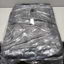 Flash Furniture Malta Heated Stadium Seat with Back Support, 6 Recline Positions, Portable Chair with Backpack Straps, USB Battery Pack Not Included, Black