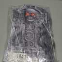 8 Pcs 16 Halloween Tombstones Outdoor Decorations Gravestone Headstone Yard Signs with Stakes LED Eyes Scary Skeleton RIP Graveyard Cemetery Decor for Halloween Home Party Lawn Garden