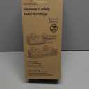 LEVERLOC Shower Caddy Suction Cup, 2 Pack suction shower shelf with Hooks & Soap holder, NO-Drilling Bathroom Holder, Rustproof bathroom organizer, Black