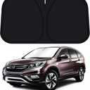 D-Lumina Windshield Sun Shade for Honda CR-V 2012-2016 CRV Accessories, Front Window Sunshade Sun Visor Protector Block UV Rays Heat, Foldable 2 Layers 210T Material