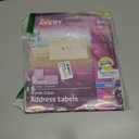 Avery Printable Address Labels with Sure Feed Technology, 1" x 2-5/8", Matte Clear, Compatible with Inkjet Printers, 750 Blank Labels Total, Great for Mailing, Branding, and More (8660)