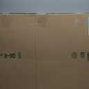 Amazon Basics 4-Door Portable Folding Soft Dog Crate, Collapsible Travel Kennel for Cat, Dog, and Small Animals, Pop Up with Fleece Mat, Water-Resistant Base, Grey, 36" x 24" x 24"