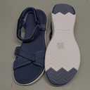 DREAM PAIRS Women's Sport Athletic Sandals Outdoor Hiking Sandals (11, Dark/Blue)