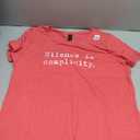 Silence is Complicity T-Shirt, XL