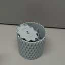 360 Rotating Makeup Brush Container Lid High-Capacity Storage Organizer for Vanity Portable Multi-Function Brush Holder for Makeup Tools and Accessories, Grey