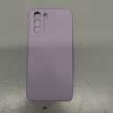 GiiYoon Silicone Case Compatible with Samsung Galaxy S21 5G, Full Body Silky Soft Touch Phone Case with Camera Protection, Shockproof Cover with Microfiber Lining, Purple  