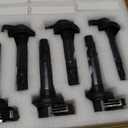 6PCS Ignition Coil Pack with 6PCS Iridium Spark Plug Compatible with Ford Expedition Explorer F-150 Taurus Transit-150 Transit-350 Lincoln MKS MKT Navigator 3.5L V6, Replace for UF646