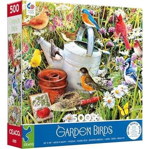 Ceaco - Garden Birds - 500 Piece Jigsaw Puzzle